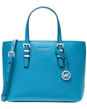 Michael Kors Quinn Small East West Crossbody - Blue