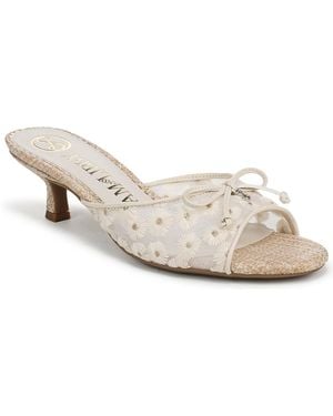 Sam & Libby Ollie Open Toe Dress Sandals - White
