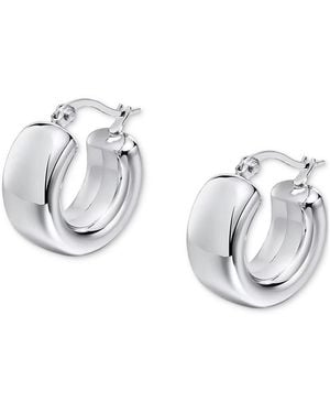 BEN ONI Stainless Steel Metal Extra-small Hoop Earrings - Metallic