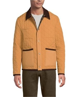 Lands' End Reversible Insulated Barn Jacket - Multicolor