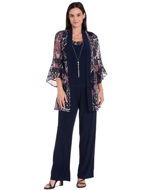 R & M Richards Pantsuit - Blue