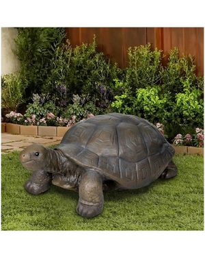 Sunjet Turtle Statue For Garden - Green