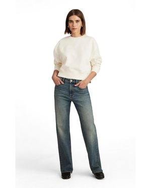Mavi Taylor High Rise Straight Leg In - Blue