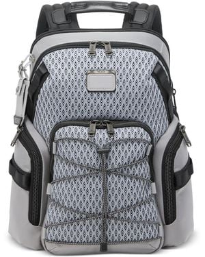 Tumi Patterned Navigation Backpack - Gray