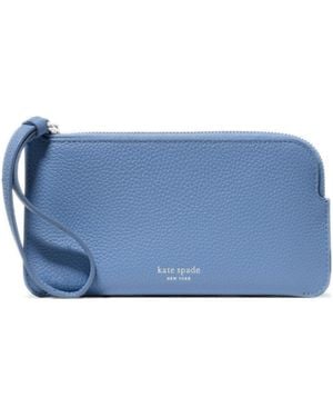 Kate Spade Zippy Mini Card Case - Blue