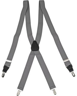 Status Drop-clip Suspenders - Black