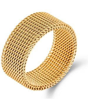 Ellie Vail Etta Mesh Ring - Metallic