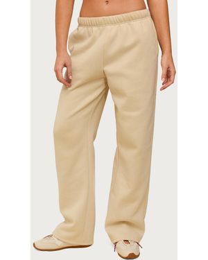 Edikted Kyrie Sweatpants - Natural
