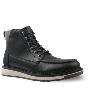 Club Room Felixx Lace Up Boots - Black
