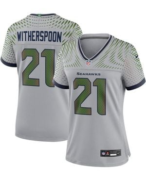 Nike Devon Witherspoonâ Wolf Seattle Seahawks 2025 Rivalries Collection Game Jersey - Gray