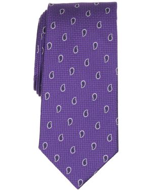 Ted Baker Paisley Classic Tie - Purple