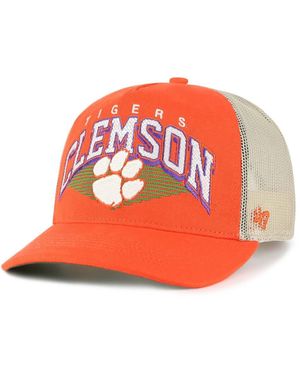 '47 Clemson Tigers Pomona Mesh Hitch Adjustable Trucker Hat - Orange