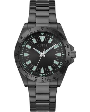 Guess Stainless Steel Analog Watch - Gray
