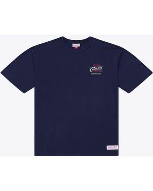 Mitchell & Ness Cleveland Cavaliers Core Essentials T-shirt - Blue