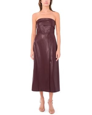 Parker The Santana Strapless Dress - Red