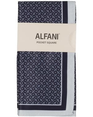 Alfani Base Neat Pocket Square - Blue