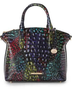 Brahmin Duxbury Melbourne Medium Leather Satchel - Black