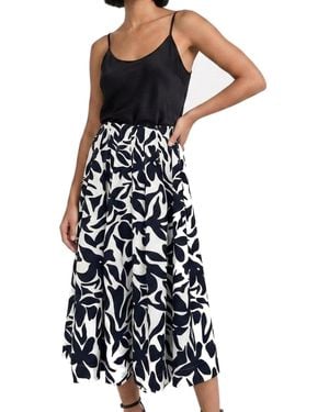 Joie Printed Woven Skirt - Blue