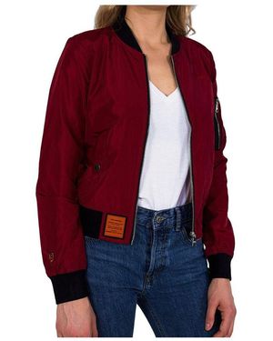 Bombers Original Ma1 Jacket - Red