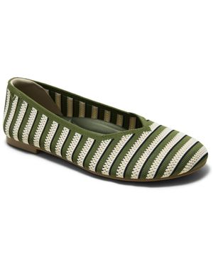 VIVAIA Tila Wide Toe Box Flats - Green