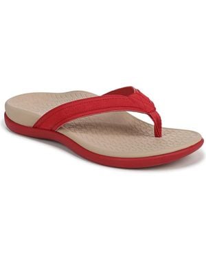 Vionic Tide 2.0 Thong Sandals - Red