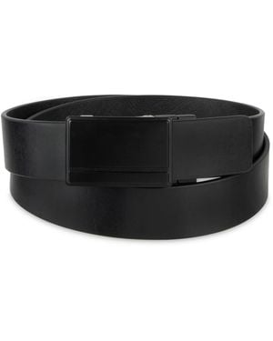 Alfani 2-in-1 Reversible Pressure Locking Buckle Belt - Black