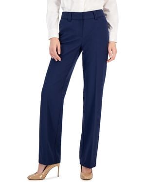 INC International Concepts Mid-rise Bootcut Pants - Blue