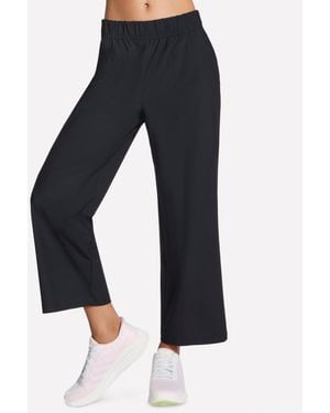 Skechers Destination Slip-in Crop Pants - Blue