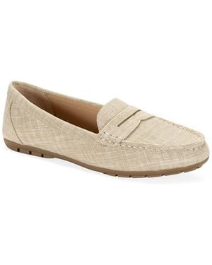 Style & Co. Serafinaa Driver Penny Loafers - White