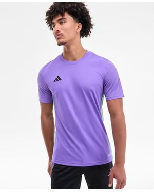 adidas Tabela 23 Slim-fit Performance T-shirt - Purple