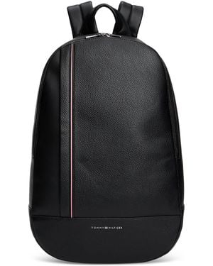 Tommy Hilfiger Central Stripe Extra-large Backpack - Black
