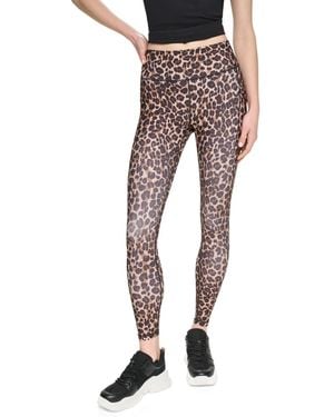 DKNY High-waist 7/8 leggings - Multicolor
