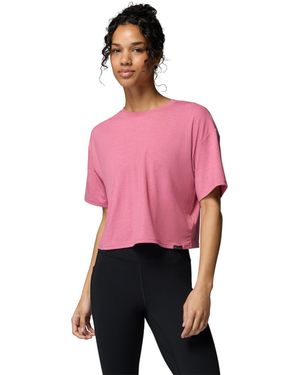 Columbia Crewneck Short-sleeve Top - Red
