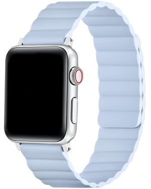 The Posh Tech Magnetic Silicone Band For Apple Watch - White
