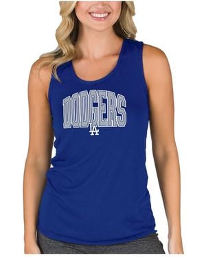 Concepts Sport Los Angeles Dodgers Marathon Racerback Tank Top - Blue