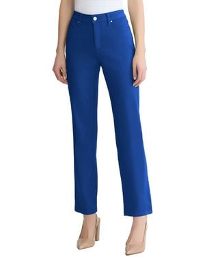 Jones New York Mid-rise Straight Jeans - Blue