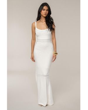 JLUXLABEL Lumen Knit Maxi Dress - Natural