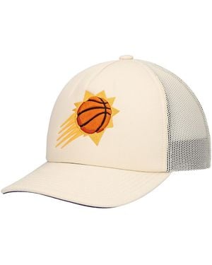 Mitchell & Ness Phoenix Suns Trucker Adjustable Hat - Natural