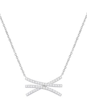 Promised Love Macy's Diamond Necklace (1/3 Ct. T.w. - White