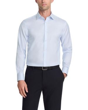 Calvin Klein Wrinkle Free Slim Fit Dress Shirt - Blue