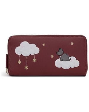 Radley It's Written In The Snowflakes Zip Around Wallet - Red