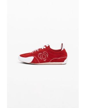 Desigual Retro Sneaker Tongue - Red