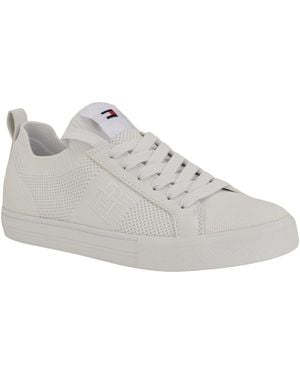 Tommy Hilfiger Ladelis Knit Lace-up Sneaker - Gray