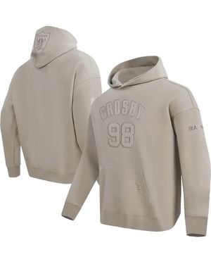 Pro Standard Pro Sdard Maxx Crosby Las Vegas Raiders Player Name Number Pullover Hoodie - Gray