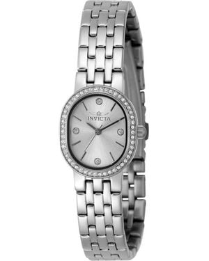 INVICTA WATCH 48134 Angel Quartz 3 Hand Dial Watch - Black