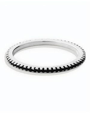 Mint & Lily Cubic Zirconia Eternity Ring - Metallic