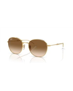 Ray-Ban Round Sunglasses - White