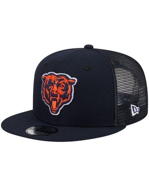 KTZ Chicago Bears Core Team 9fifty Trucker Snapback Hat - Blue