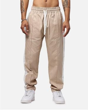carre Bandana Lace Pants - Natural