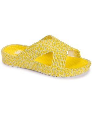 Muk Luks Spa Day Sandal - Yellow